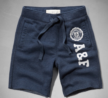 Abercrombie Fitch Hombres Vellón Patalón Corto AF7787